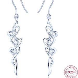 .925 dangling earrings